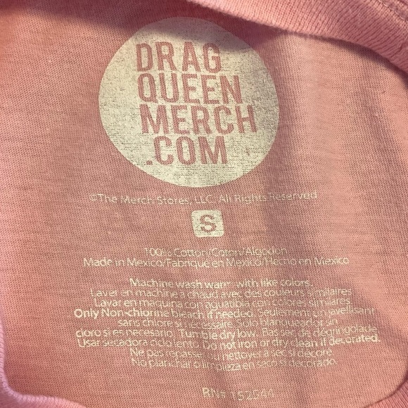 Trixie Mattel Pink Short Sleeve 100% Cotton Graphic Tee Shirt - Picture 3 of 3